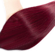 Burgundy Straight 100% Virgin Hair