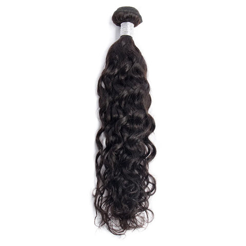 Affordable Hair Water Wave  black 1B color 1 bundle hair extension 100% human Hair