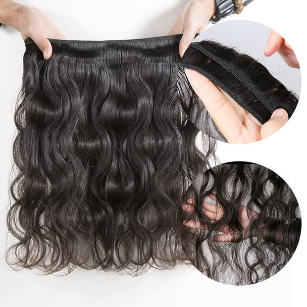 July 4th Sale 50% Off: Body Wave 3 bundles Affordable Human India Hair