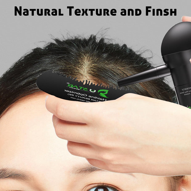 Ustar Hair Building Fibers .42oz/12g  4 in 1 Gift Pack (Hair Fibers, Comb, Spray Applicator, FiberHold Spray)