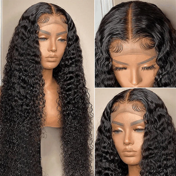 5x5 HD Lace Closure Wig Jerry Curl Human Hair