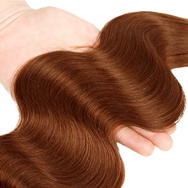 100% Auburn Body Wave Human Hair
