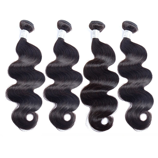 Ustar Basics Color 1B Human Hair Body Wave 1 3 4 Bundles