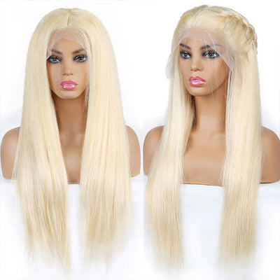 13x4HD Lace Wig Blonde 613 Straight wig full HD lace Frontal high quality Human Hair Wig