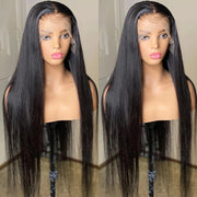 13x6HD Lace wig Straight Full Frontal Wig 100 Human high quality Hair 150%-200%
