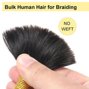 Natural color Human BOHO Braiding Hair Jerry Curl Bulk hair Best Quality Mink hair extensions 100g/bundle