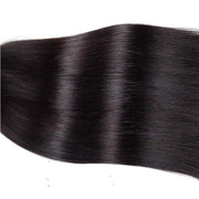 I-tip Double Drawn Hair extensions Natural Black Straight