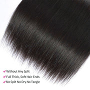 Affortable Human Hair Bundles Color #1 Straight Hair