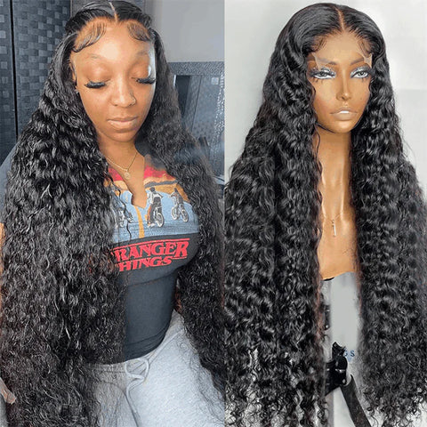 5x5 HD Lace Closure Wig Jerry Curl Human Hair