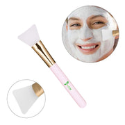 2 PCS Face Mask Beauty Tool Soft Silicone Facial Mud Mask, Brush Hairless Body Lotion And Butter Applicator