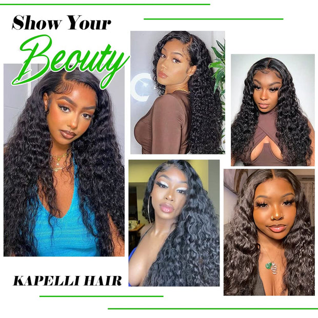 13x4 Transparent Lace Frontal Natural Wave Bleached Knots Brazilian Hair