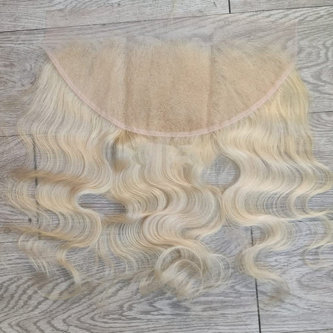 13x6 HD Lace Frontal 613 Blonde Body Wave 100% Human Hair
