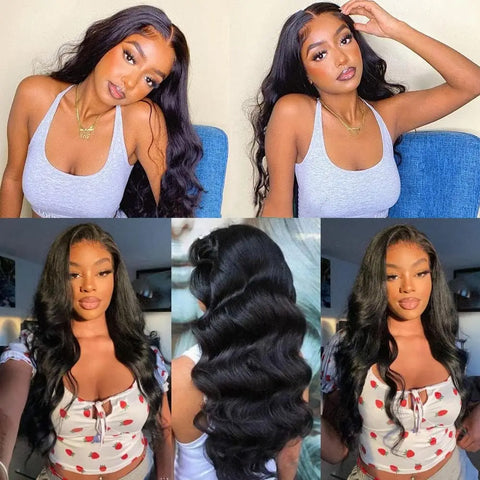 Super Long single drawn raw hair Body Wave 32-40 Inches High Quality 100 Human Hair
