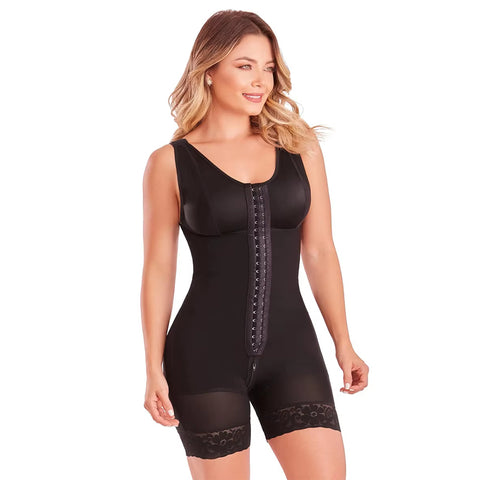Fajas Colombianas Shapewear for Women Tummy Control Post Surgery Full Body Shaper Butt Lifter with Zipper Crotch