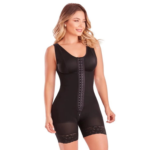 Fajas Colombianas Shapewear for Women Tummy Control Post Surgery Full Body Shaper Butt Lifter with Zipper Crotch