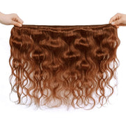 100% Auburn Body Wave Human Hair
