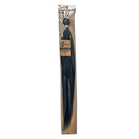 Ustar Dream Bundle 30 inches Color 1B for Ponytail Quick Weave Top Quality Fibers FEEL & LOOK HUMNA HAIR