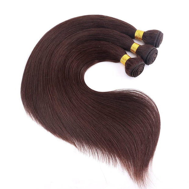 Seasonal Sale 80% OFF Medium Brown (#4) Straight 100% Human Hair