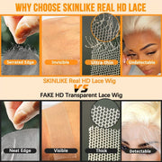 13x6 HD Lace Frontal 613 Blonde Straight 100% Human Hair
