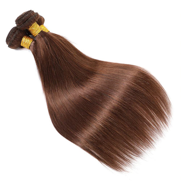 Straight Dark Brown (2#) 100% Human Hair
