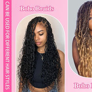 Natural color Human BOHO Braiding Hair Body Wave Bulk hair Best Quality Mink hair extensions 100g/bundle