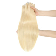 prenuim blonde 613 Hair Straight Unprocessed 100% Human Hair ash Blonde(#613) Color