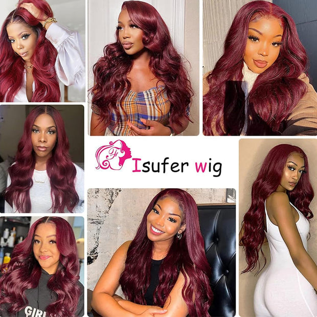 4X4 Lace Closure Body Wave Ombre (1B99J) 100% Human Hair Closure