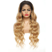 1B/27 Ombre Body Wave 4x4 Lace Closure Wigs