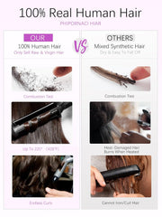 Double Drawn Bermese Curly Full End Unprocessed 100% Human Hair Natural Color
