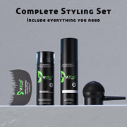 Ustar Hair Building Fibers .42oz/12g  4 in 1 Gift Pack (Hair Fibers, Comb, Spray Applicator, FiberHold Spray)