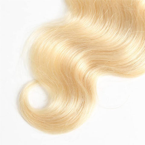 5X5  HD Lace Closure 613 Blonde Human Hair Body Wave