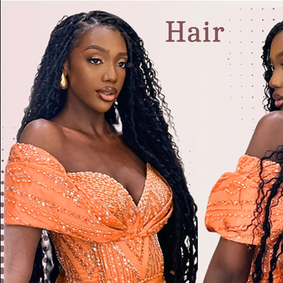 Natural color Human BOHO Braiding Hair Bulk hair Deep Wave Best Quality Mink hair extensions 100g/bundle