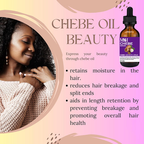 Chebe Intense Hair Growth Set Shampoo & Conditioner + Chebe Growth Hair Solution + Scalp Hair Massager