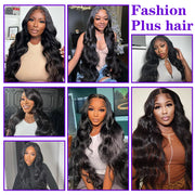 9x6  HD Lace Front Wig Body Wave Human Hair Wear And Go Glueless Wigs