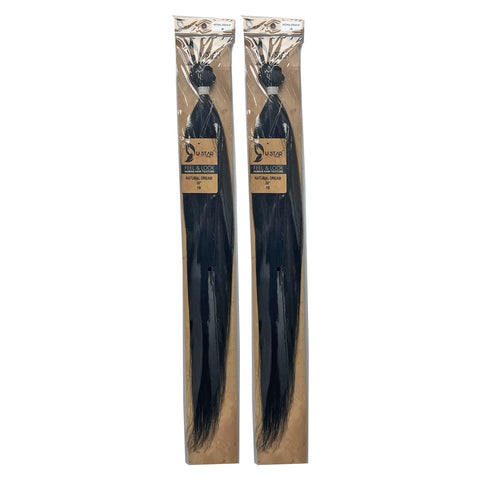 Ustar Dream Bundle 30 inches Color 1B for Ponytail Quick Weave Top Quality Fibers FEEL & LOOK HUMNA HAIR