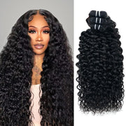 Double Drawn Bermese Curly Full End Unprocessed 100% Human Hair Natural Color