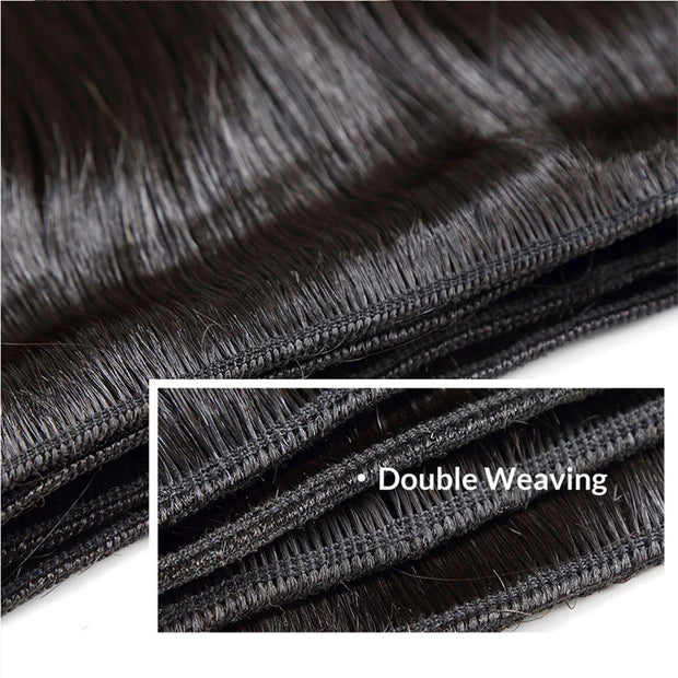 Ustar Basics Color 1B Human Hair Straight 1 3 4 Bundles