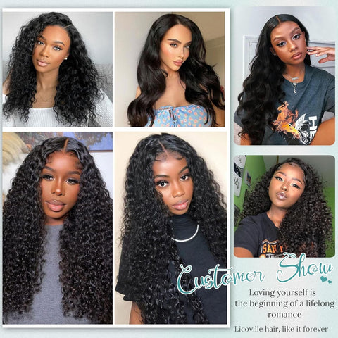 I-tip Premium Hair extensions Natural Black Straight