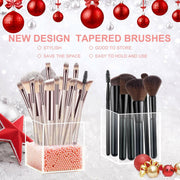 BESTOPE 20 Pcs Makeup Brushes Set, Belly-Type Handle Series