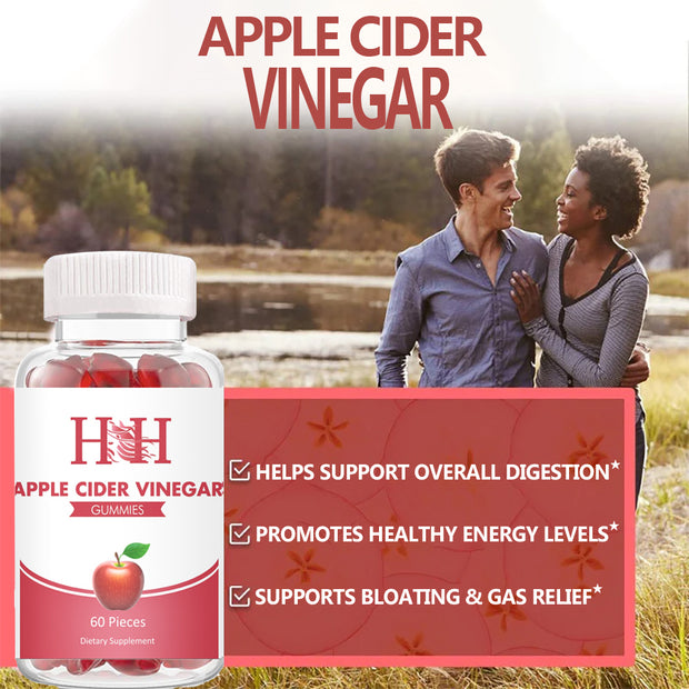 Apple Cider Vinegar Gummy, Weight Management,  Immunity & Detox 50% Off