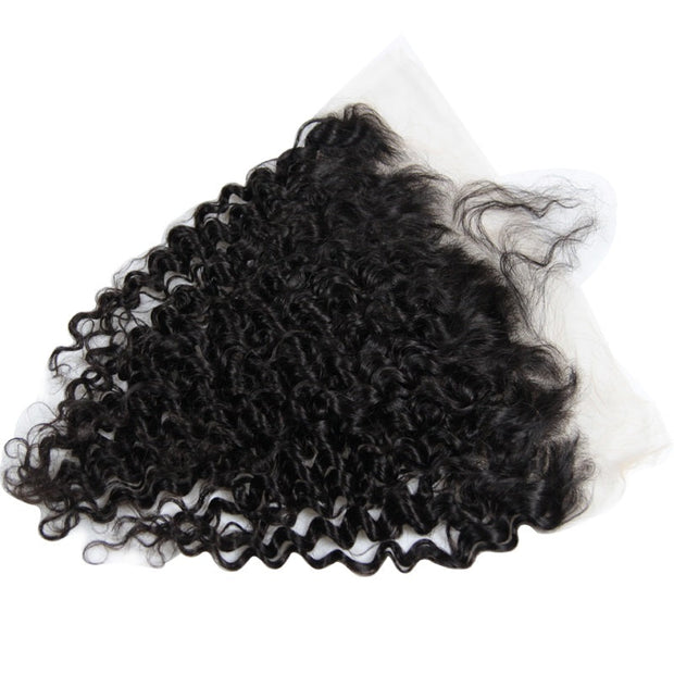 13x4 Lace Frontal kinky curly Unprocessed 100% Human Hair