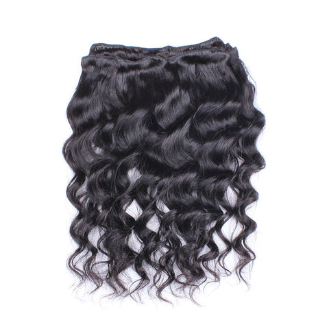 Affordable Hair Loose Wave 100% Human Hair Natural Black 1 Bundle 100gram