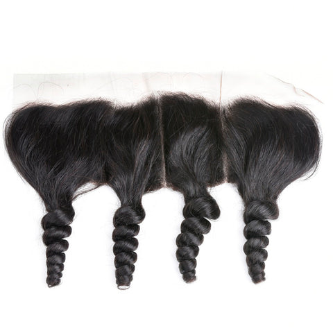 13x6 lace frontal Loose Wave Frontal 100% Human Hair