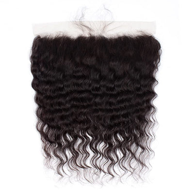 13x6HD Deep Wave Swiss Lace Frontal Unprocessed Mink Virgin Human Hair