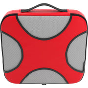Travel Red Mesh 5 Set Packing Cube Organizers With Laundry Bag