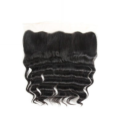 13x4HD Lace Frontal Deep Wave Brazilian Virgin Hair ST BW