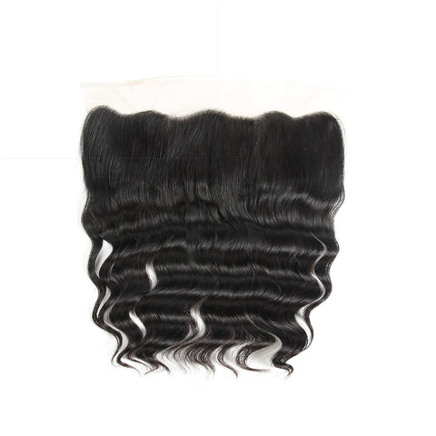 13x4 Transparent Lace Frontal Straight Brazilian Bleached Knots Virgin Hair BW DW