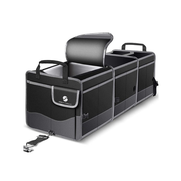 Trunk Collapsible Trunk Storage Container Organizer With Cooler