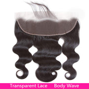  Lace Frontal Brazilian Virgin Human Hair 