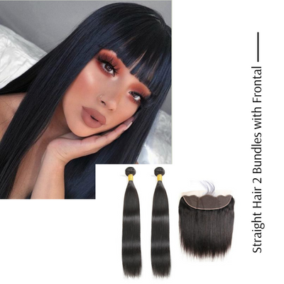 2 bundles and lace frontal clearance